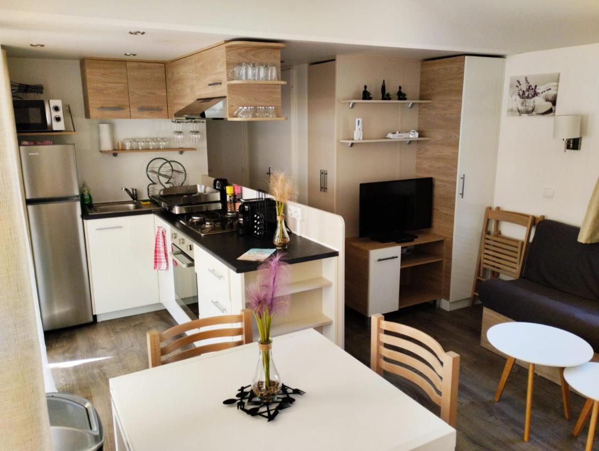 Mobil-Home VI 58 A Vias - La Carabasse - Camping Siblu Avec Piscine Exterior foto